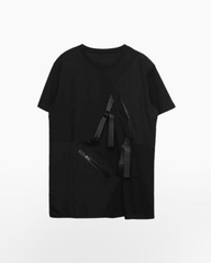 Chest Bag Black Function T-Shirt