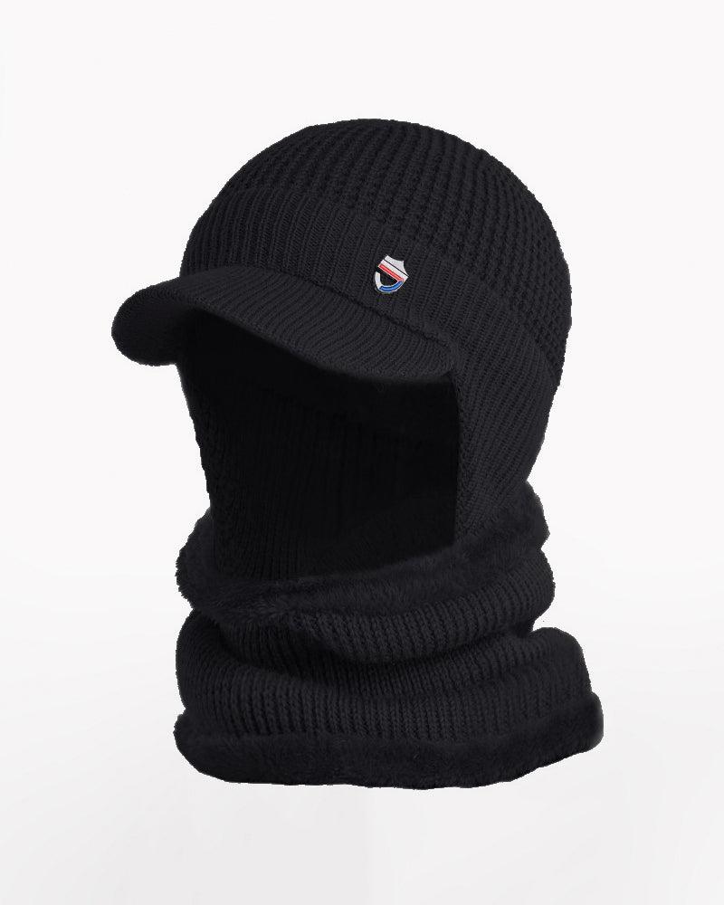 Warm Heart Knitted Ski Mask Hat