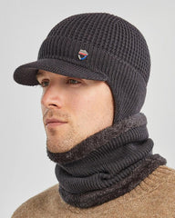 Warm Heart Knitted Ski Mask Hat