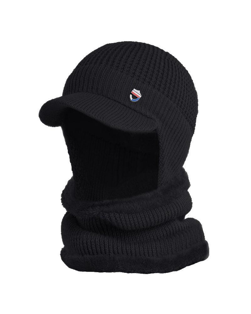 Warm Heart Knitted Ski Mask Hat