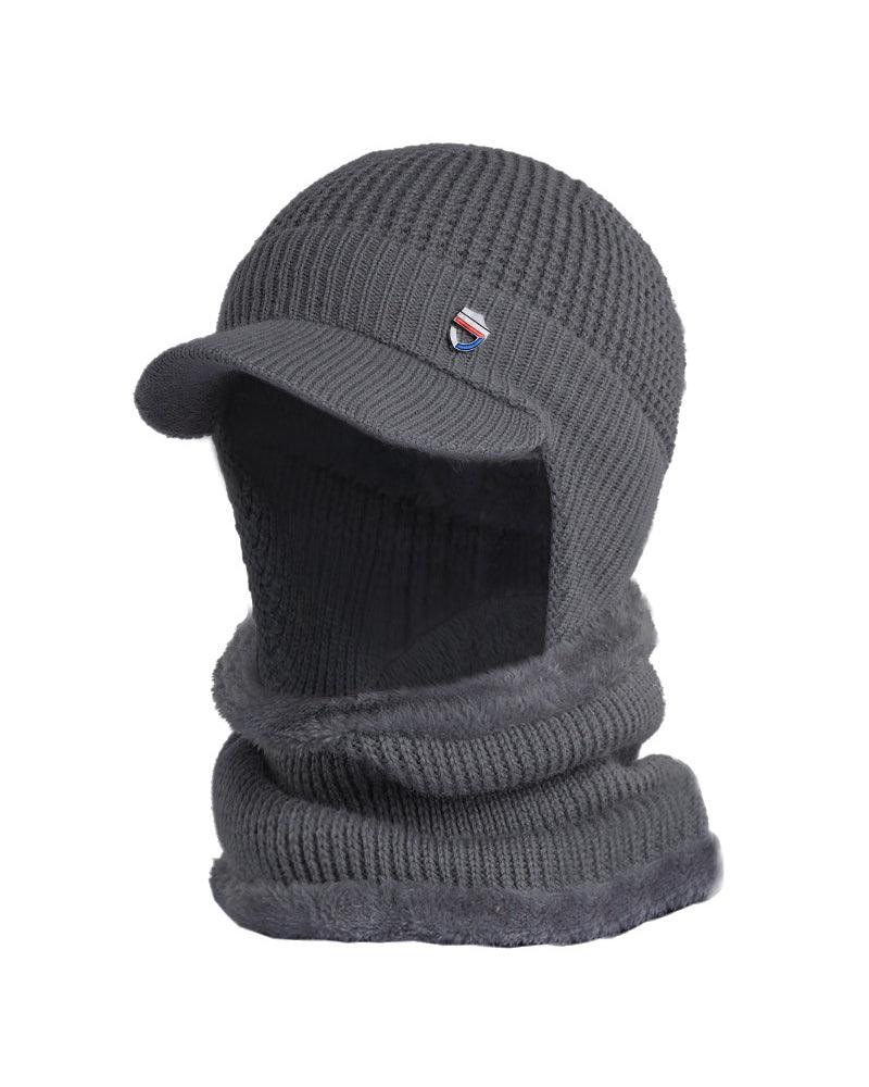 Warm Heart Knitted Ski Mask Hat