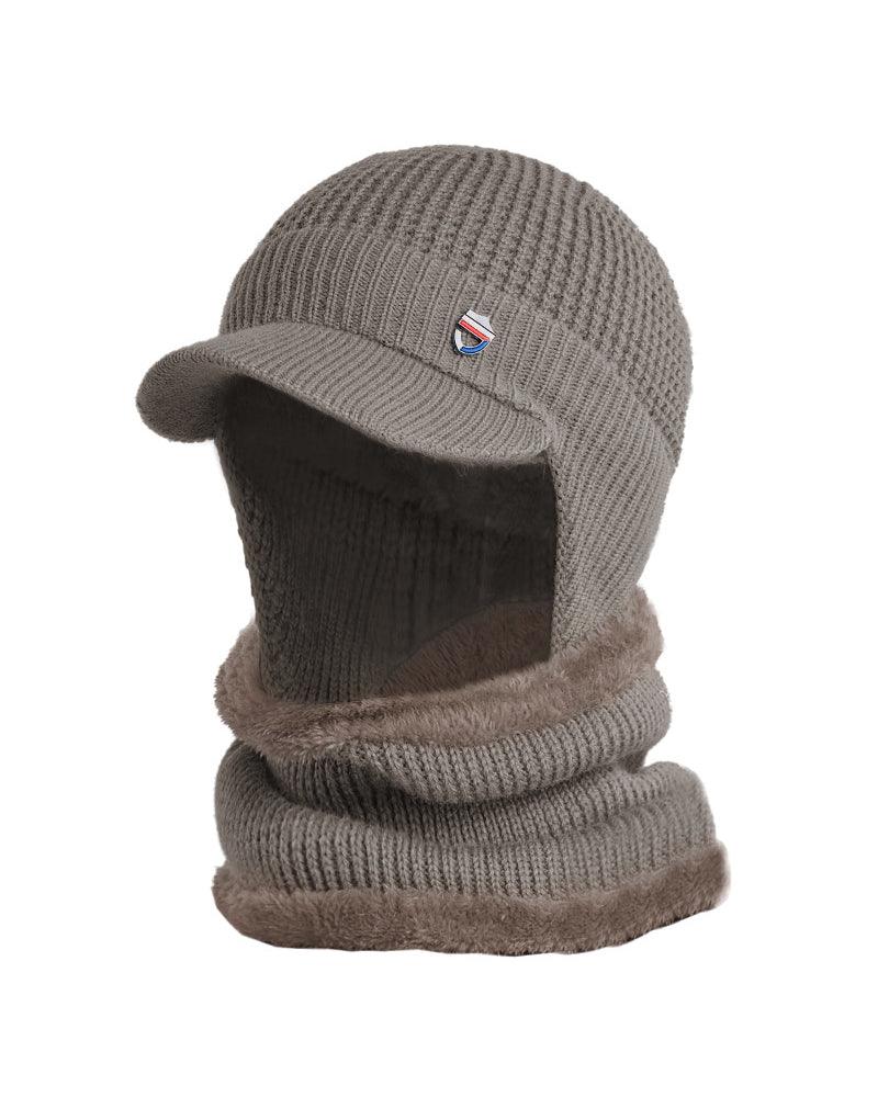 Warm Heart Knitted Ski Mask Hat