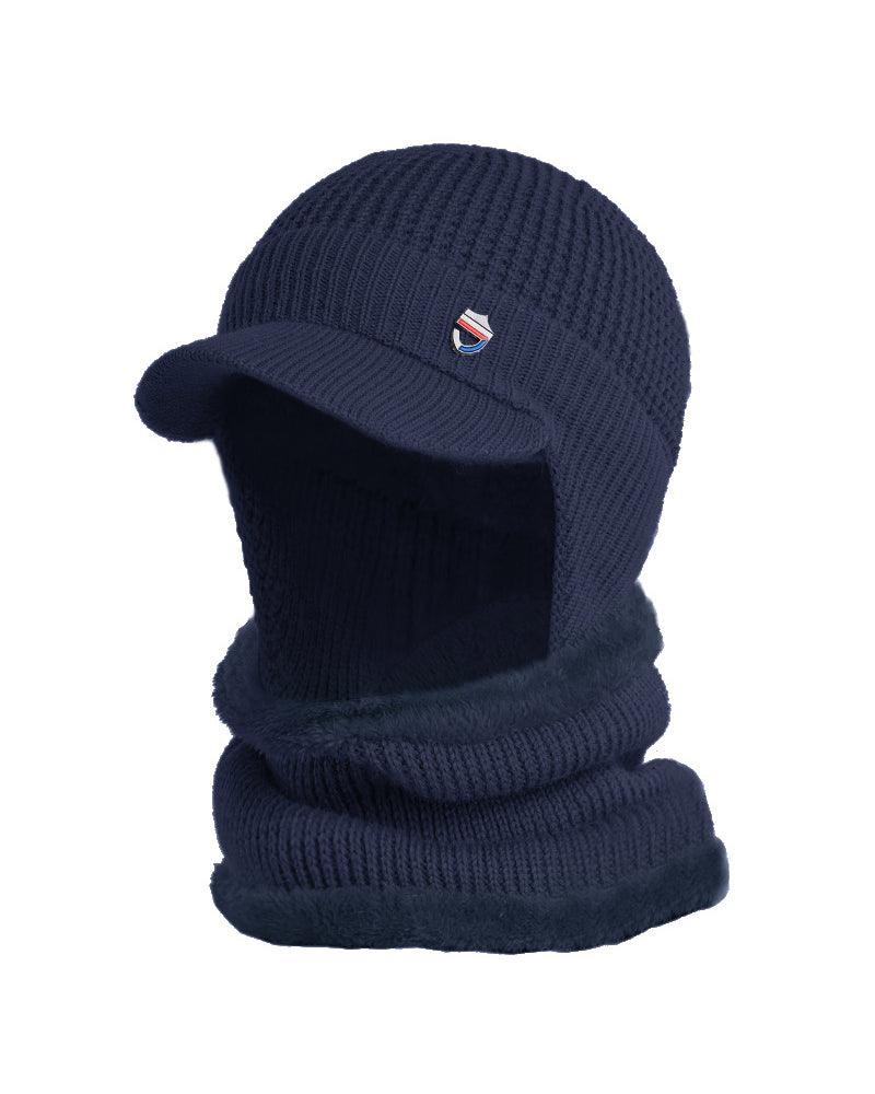 Warm Heart Knitted Ski Mask Hat