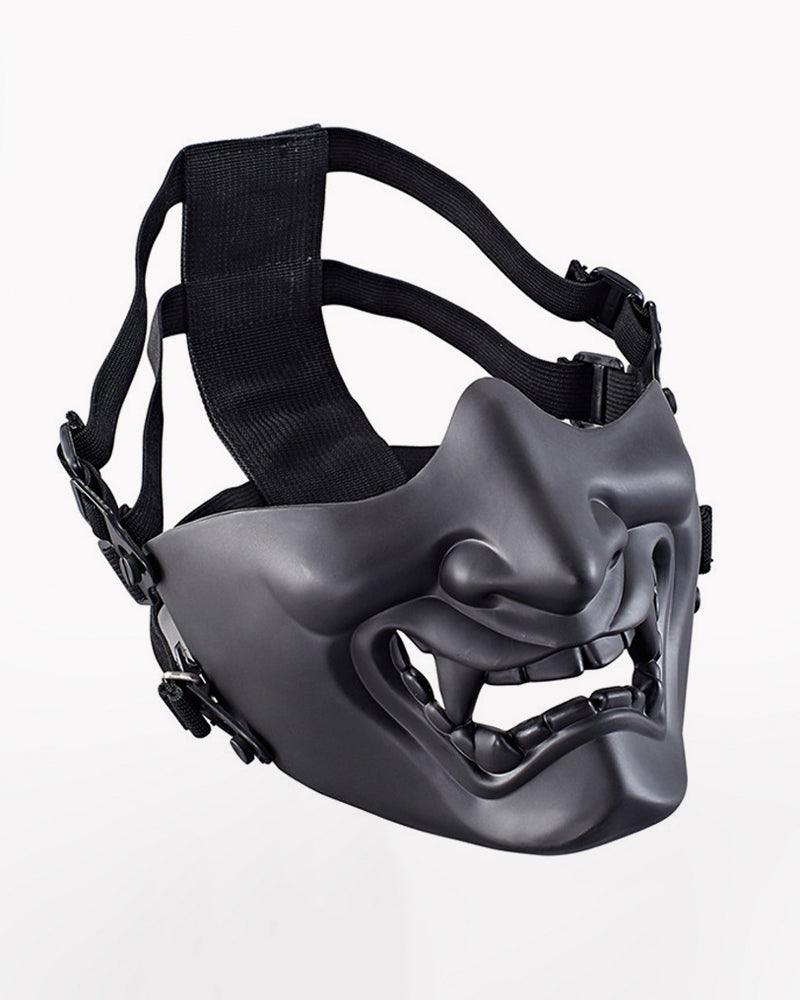 Outdoor Japanese Oni Half Face Mask