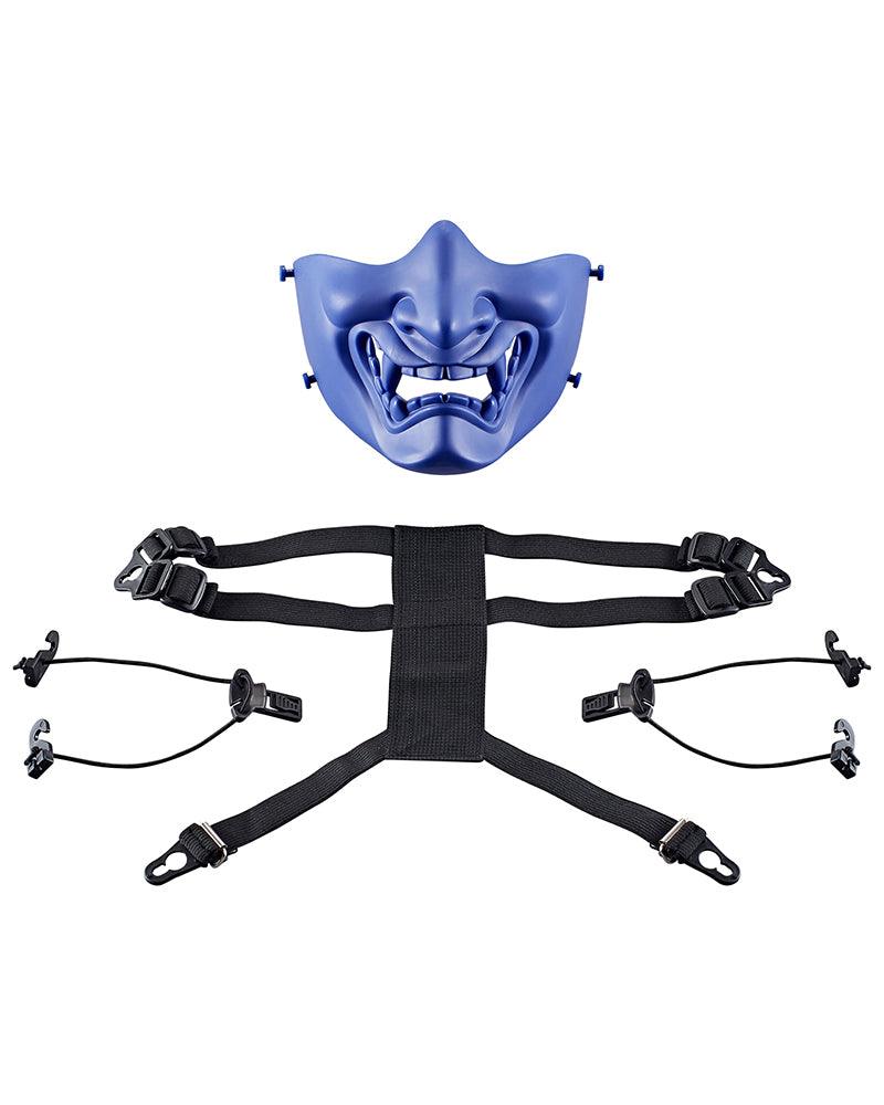 Outdoor Japanese Oni Half Face Mask