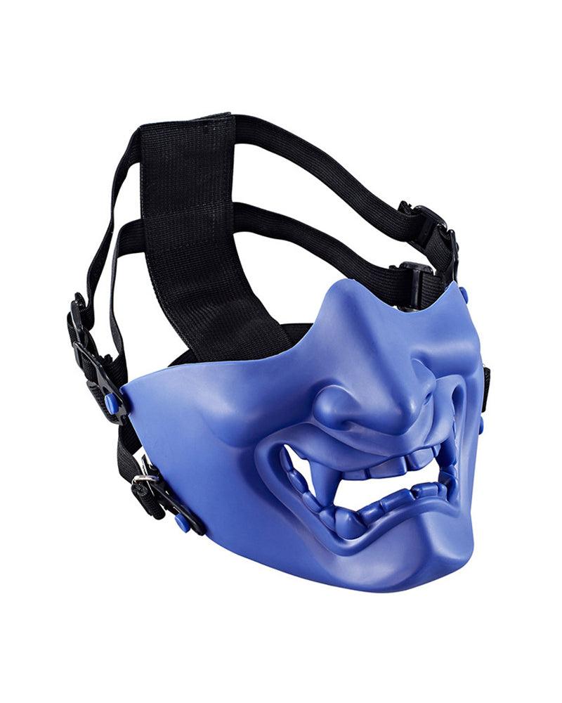 Outdoor Japanese Oni Half Face Mask