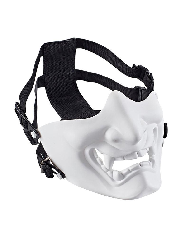 Outdoor Japanese Oni Half Face Mask