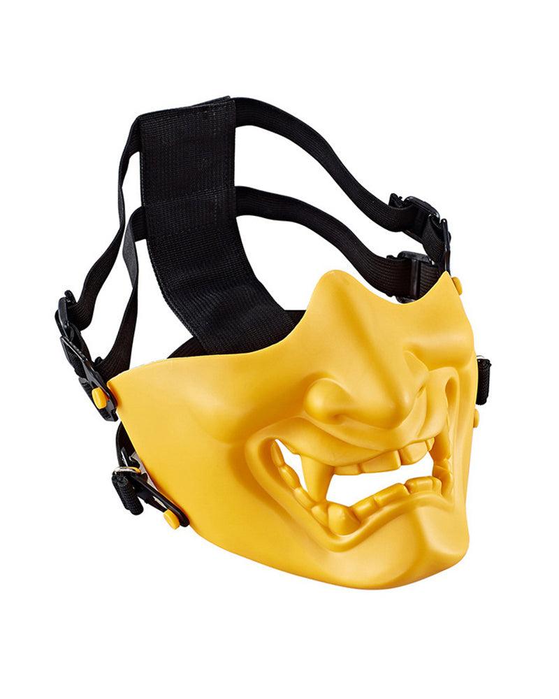 Outdoor Japanese Oni Half Face Mask